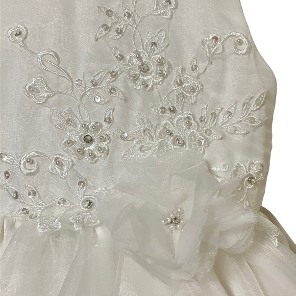 Flower Girl Dress Joan Calabrese for Mon Cheri Size 2 - Picture 5 of 14